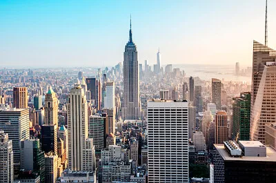 Skyline der Stadt