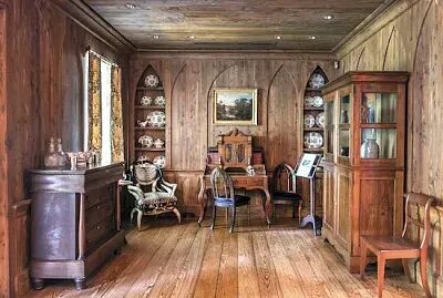 The Texas Room na mansão Bayou Bend