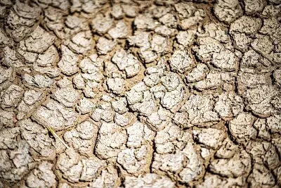 Cracked ground texture jigsaw puzzle