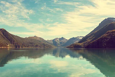 Norweskie strome klify