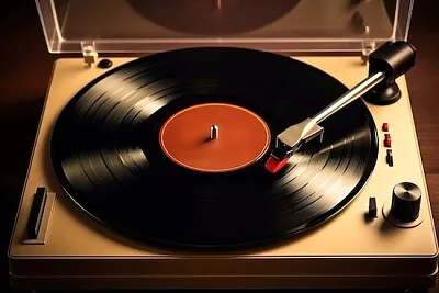 פאזל של נגן ויניל