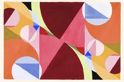 Zone divisée par des perpendiculaires