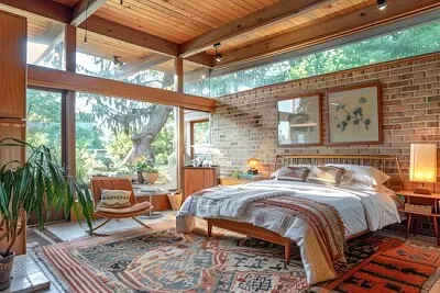 Bedroom in the Woods