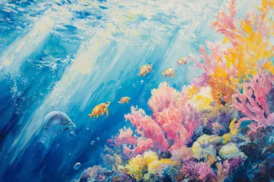 Coral Reef Under the Sea jigsaw puzzle
