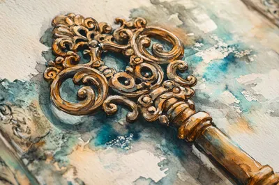 Detail of an Ancient Key jigsaw puzzle