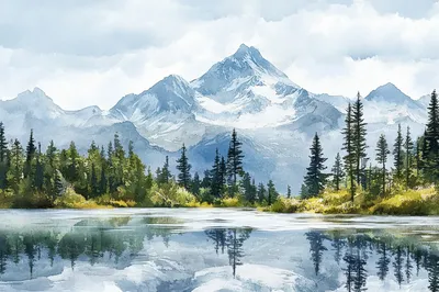 Mountain Range Majesty jigsaw puzzle