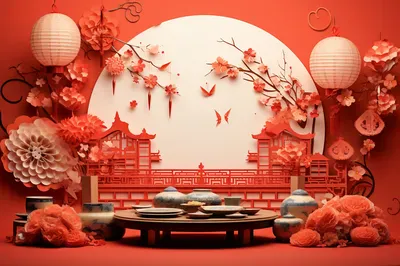 Lunar New Year Banquet jigsaw puzzle