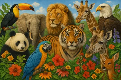 Nature's Panorama jigsaw puzzle
