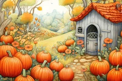 Calabaza de cabaña