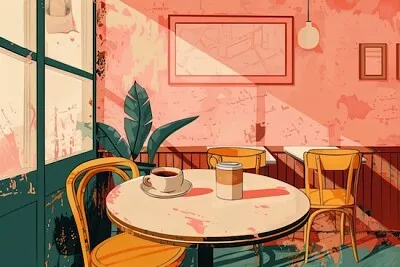 Caffè della luce del mattino