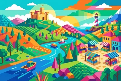 Paysage urbain confortable