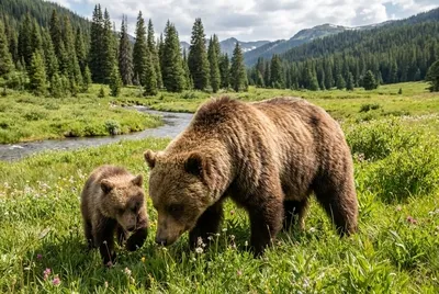 Grizzlybär, Tierpaar