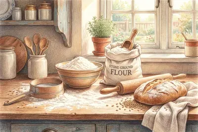 Flour jigsaw puzzle