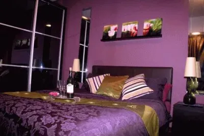 פאזל של Romantic Purple Bedroom
