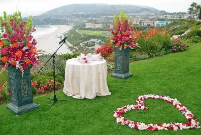 Ritz Carlton Wedding Set Up-Dana Point