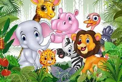 Rompecabezas de la selva