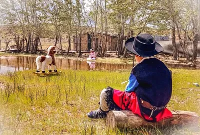 Recreando Cuadros Alma yTobias jigsaw puzzle