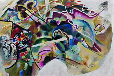 Kandinsky bord blanc