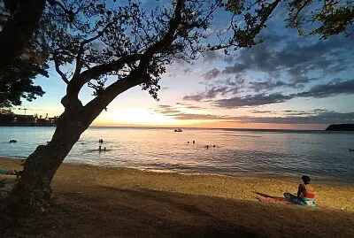 coucher de soleil