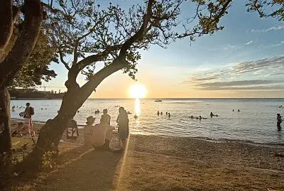 coucher de soleil