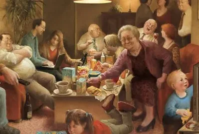 serata in famiglia