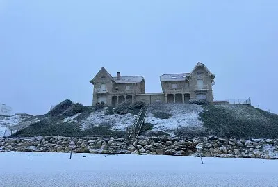 Villa Biscarrosse sous la neige 10 01 24