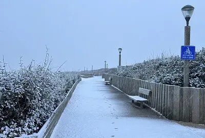 Piste cyclable Biscarrosse 10 01 24