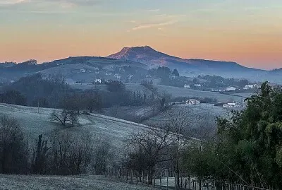 Matin d 'hiver en Pays Basque jigsaw puzzle