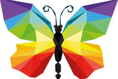 Rainbow Butterfly