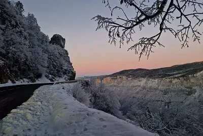 Le Vercors sous la neige jigsaw puzzle