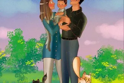 Happy family