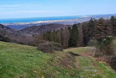Vue du col d 'Ibardin