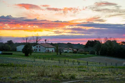 Ciel de feu Pays Basque