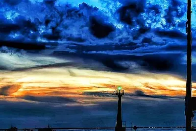 coucher de soleil