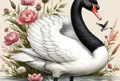 CISNE DE CUELLO NEGRO