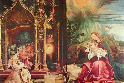 Grunewald retable d 'Issenheim