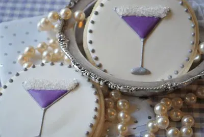 Cookies with Purple Martini Icing jigsaw puzzle