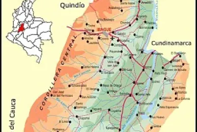 Mapa del Tolima