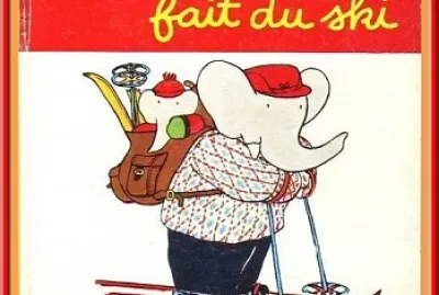 Babar fait du ski