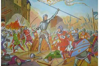 Jeanne d 'Arc délivre Orléans