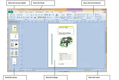 Ventana de Publisher 2010 jigsaw puzzle