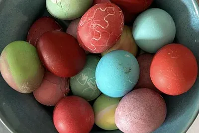 פאזל של Colourful Easter Eggs