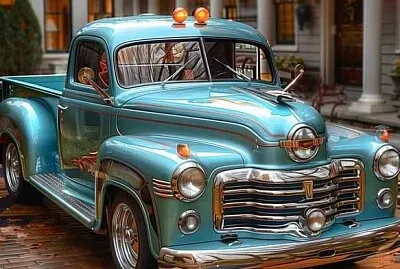 Old Pickup jigsaw puzzle