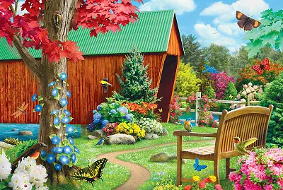 פאזל של Couleurs du printemps