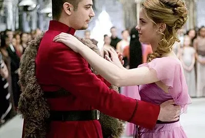 Viktor Krum y Hermione Granger