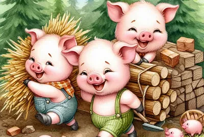 porcos jigsaw puzzle