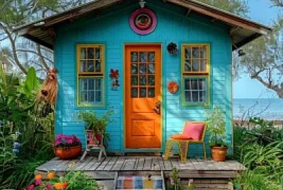 Casita de madera