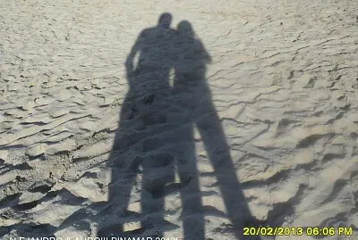 pareja playa