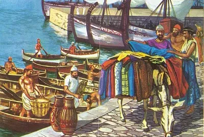 Comerciantes fenícios