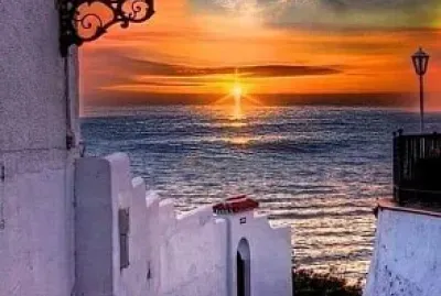 פאזל של Atardecer en Nerja-Malaga